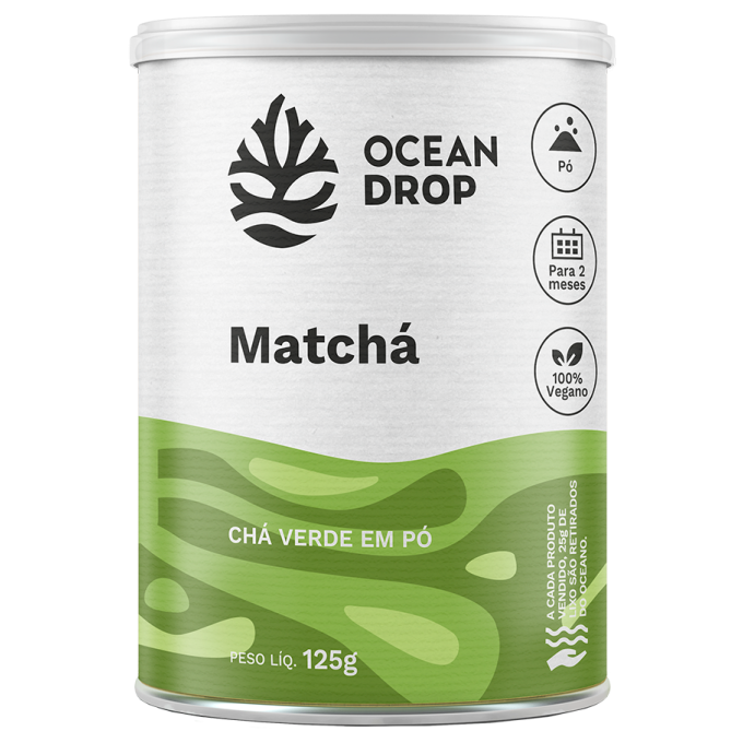 Matcha ocean drop
