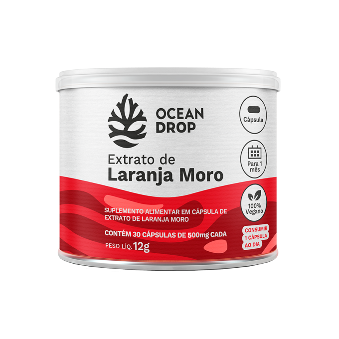Extrato laranja moro ocean drop
