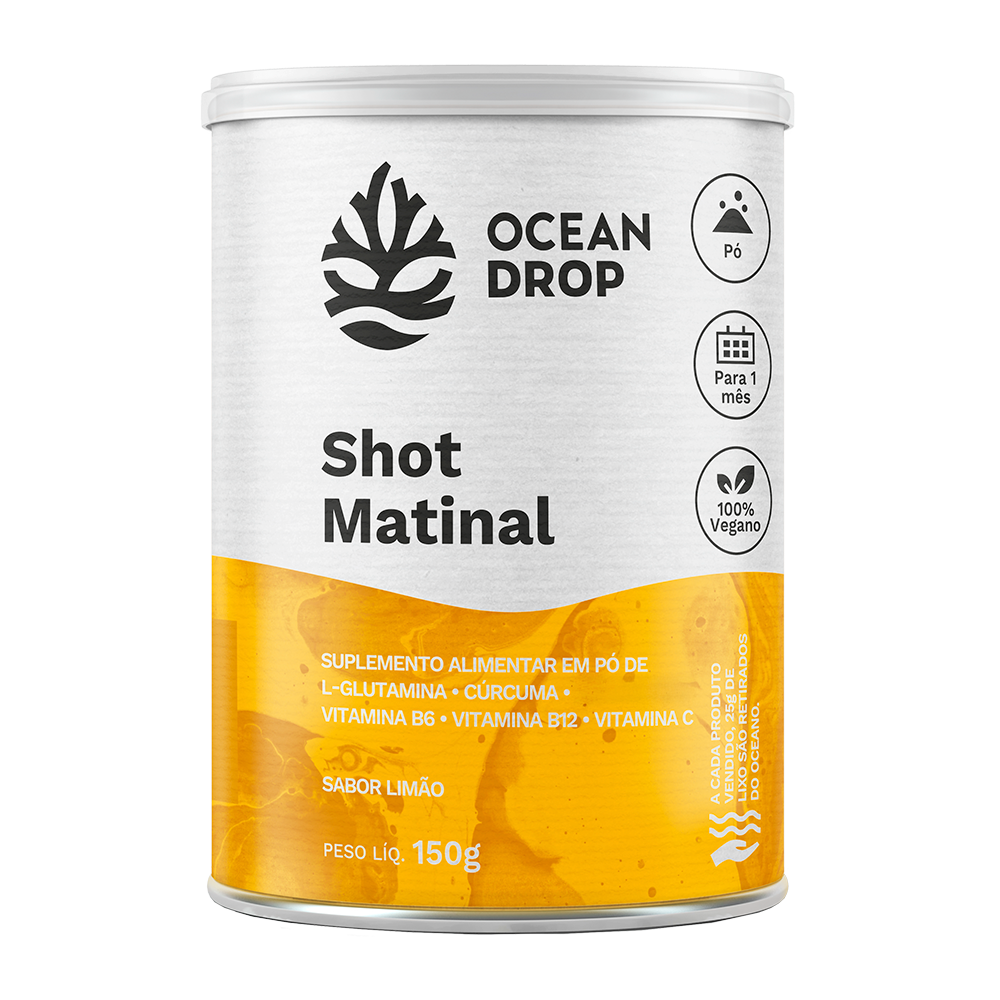 Shot matinal lata 150g ocean drop