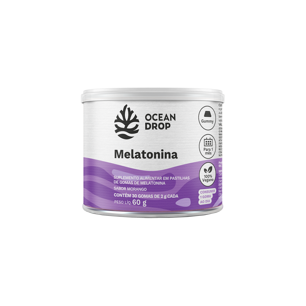 Melatonina 30 gomas ocean drop