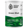 Green shot ocean drop