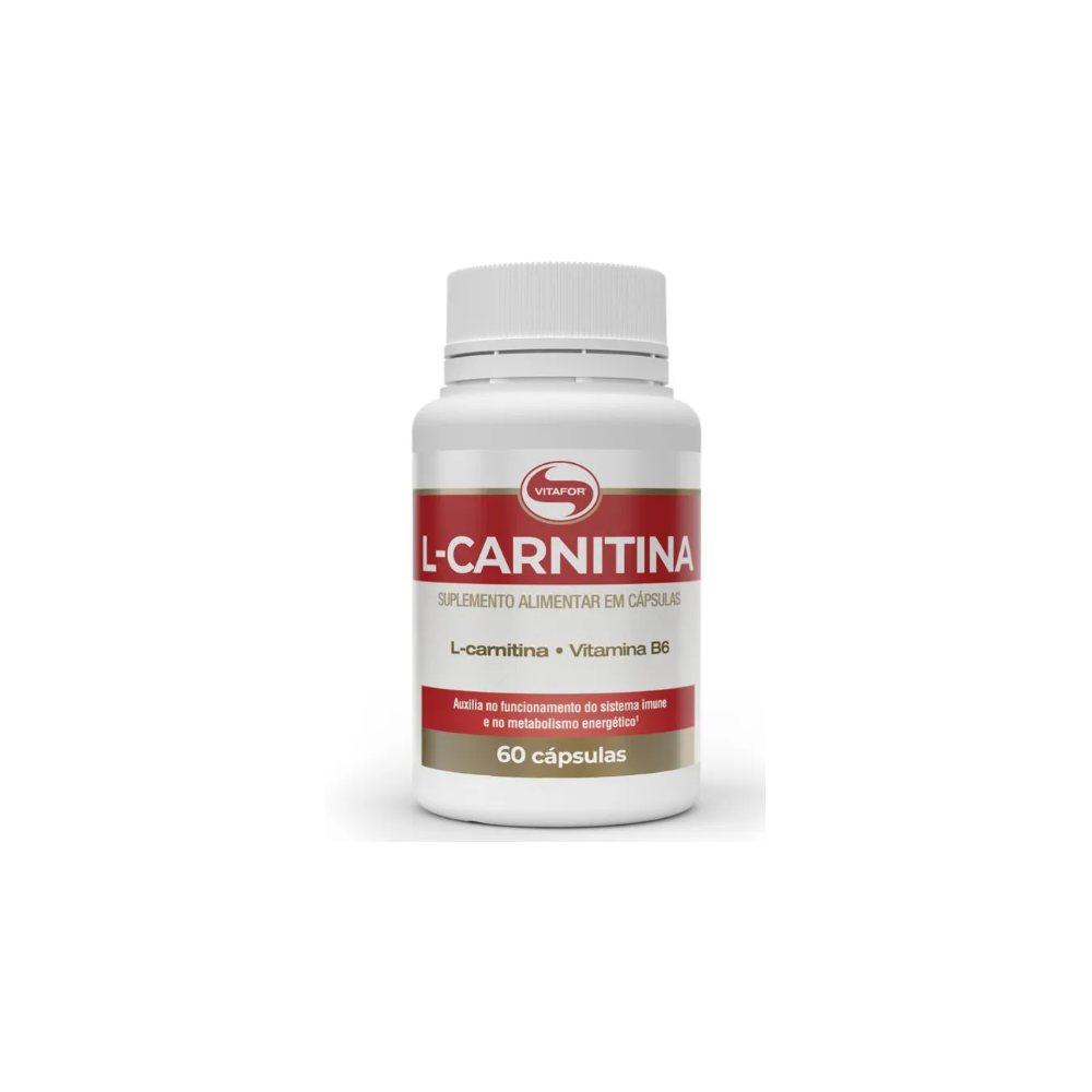 L carnitina 60 caps 530mg vitafor