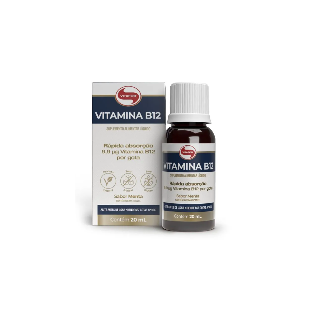Vitamina b12 gotas 20ml vitafor