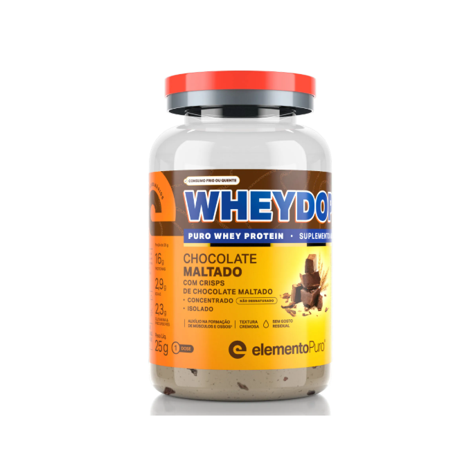 Monodose wheydop x chocolate maltado elemento puro