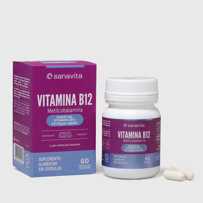 Vitamina b12 60 caps sanavita