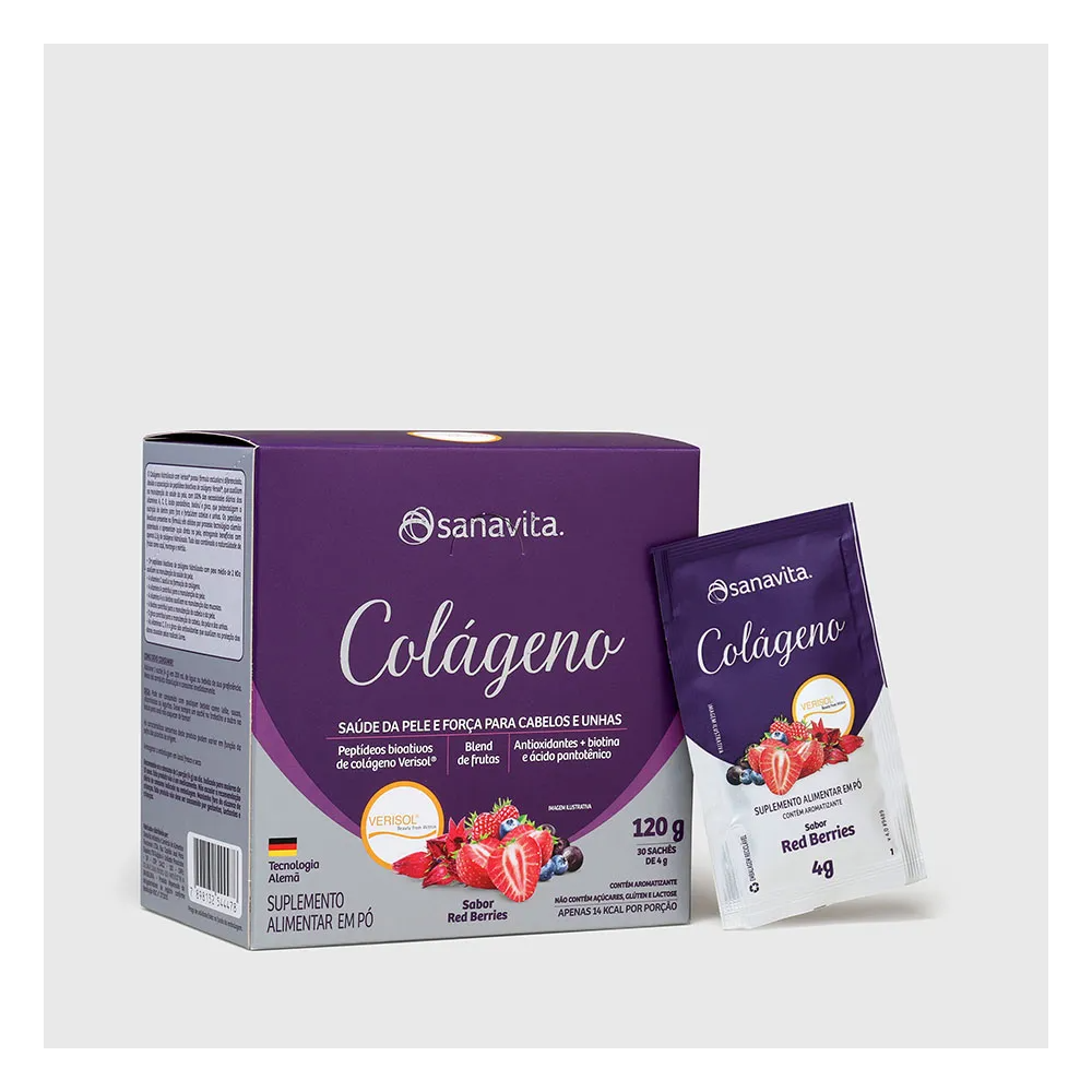 Colageno verisol red berries 30 saches sanavita
