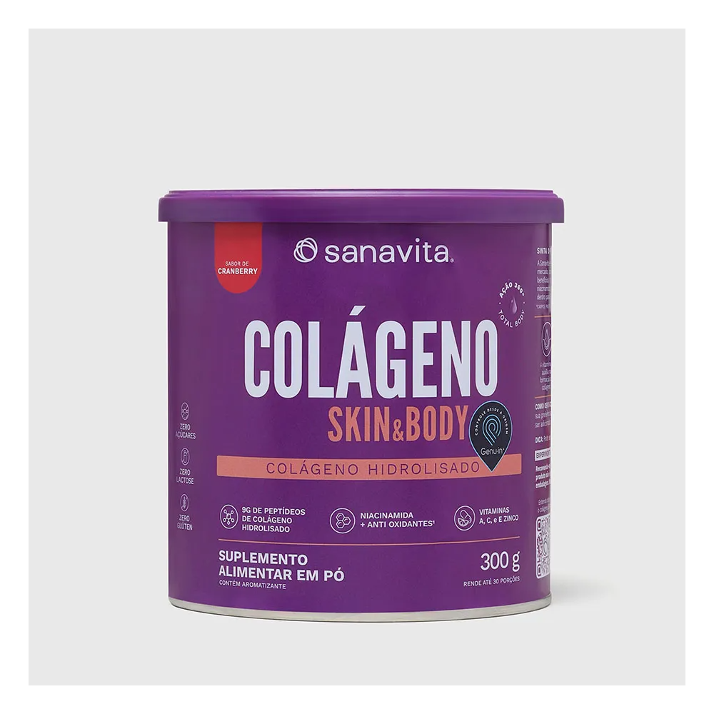 Colageno skin cranberry  300g sanavita