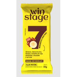 Barra banana com chocolate winstage