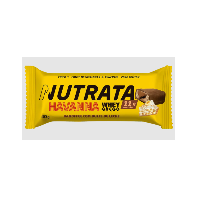 Barrinha grego banoffee havanna nutrata
