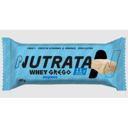 Barrinha whey grego nutrata beijinho