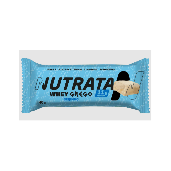 Barrinha whey grego nutrata beijinho