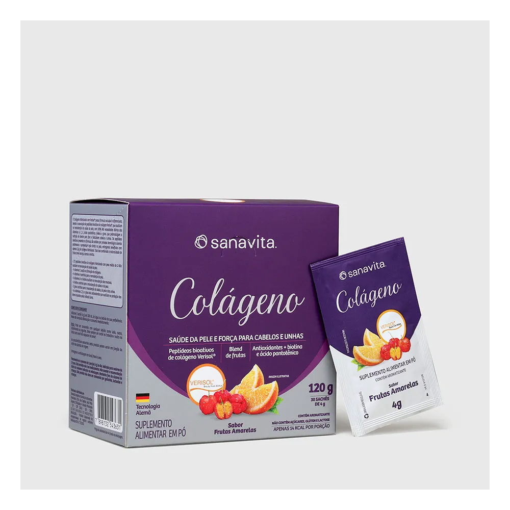 Colageno verisol frutas amarelas sanavita