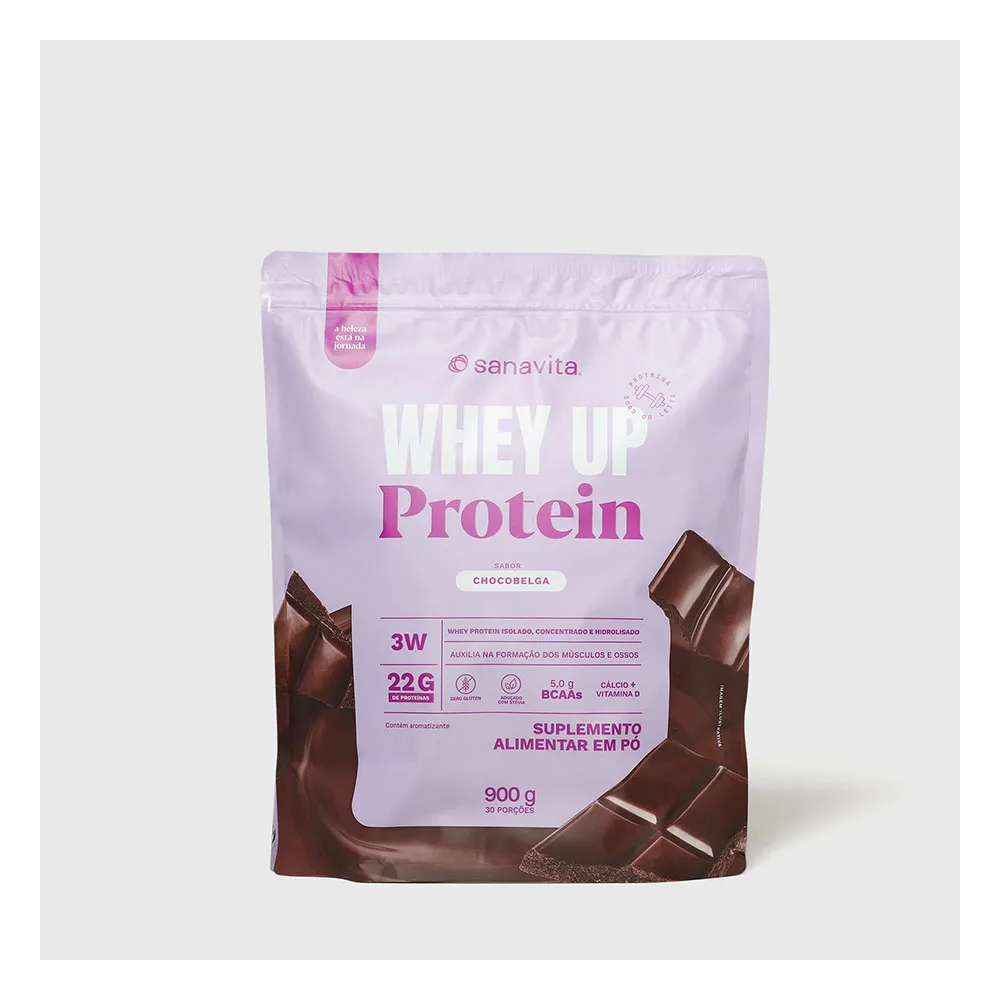 Whey up 3w  chocobelga 900g sanavita