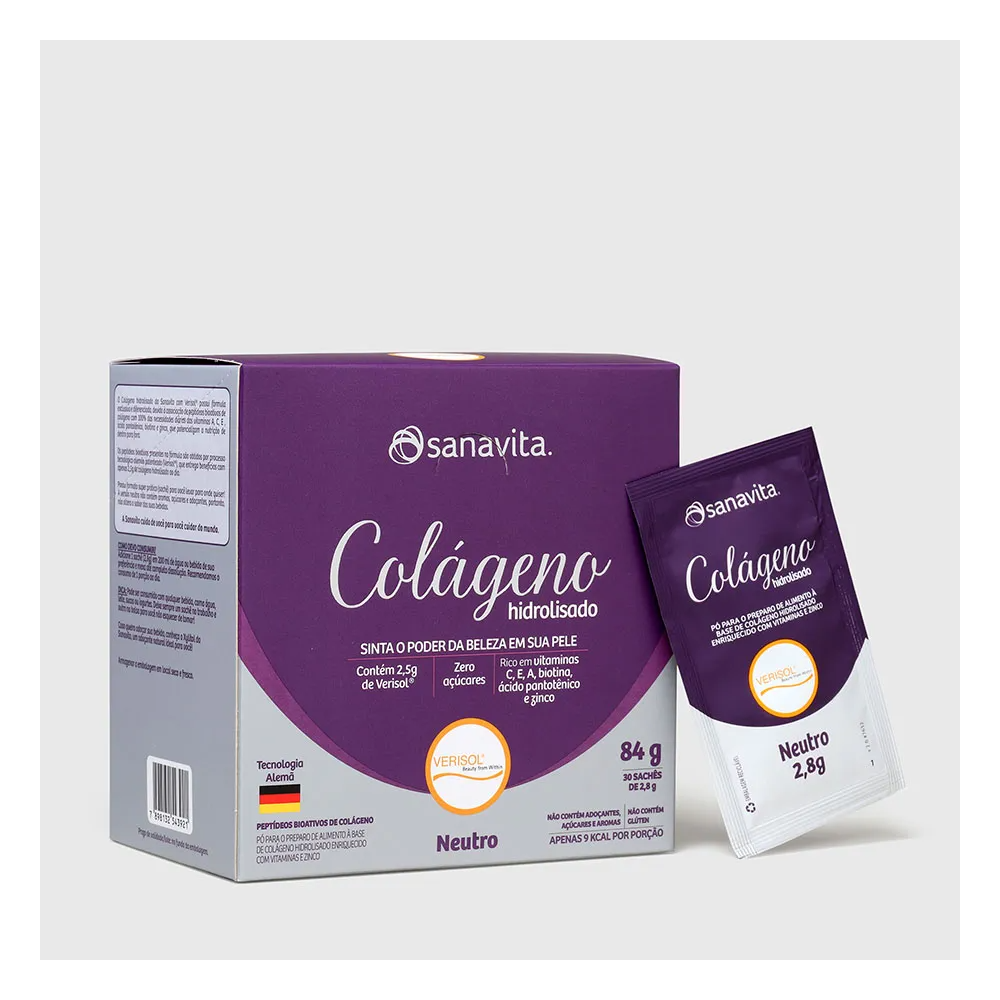 Colageno verisol neutro sanavita 30 saches