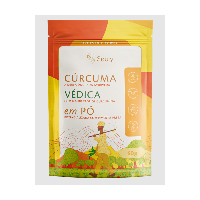 Curcuma vedica em po souly 60g