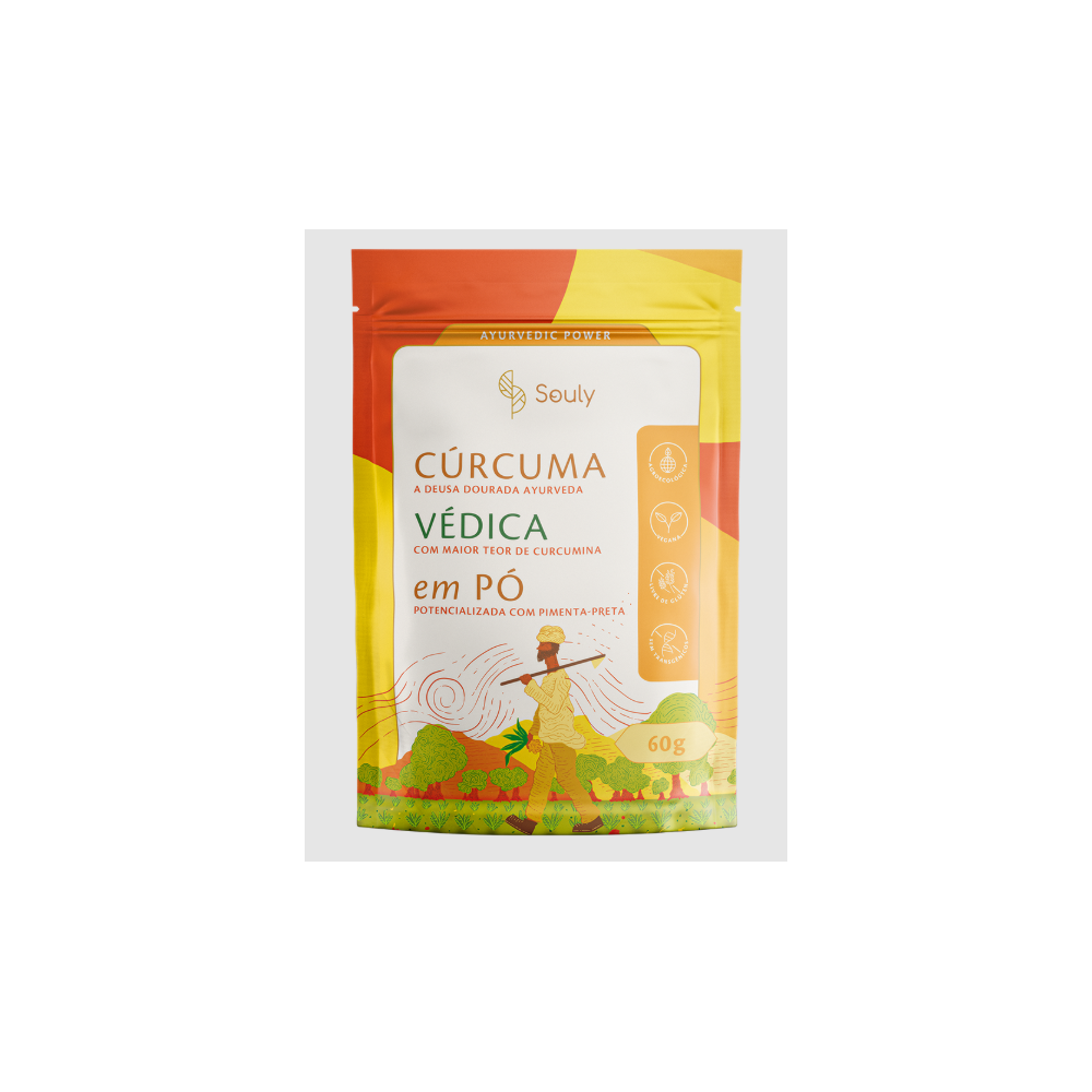 Curcuma vedica em po souly 60g