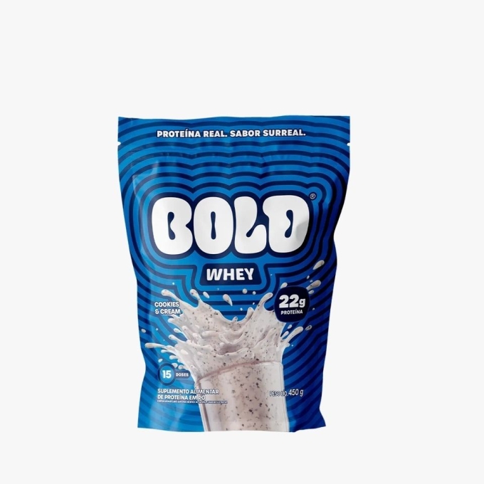 Bold whey cookies e cream 450g