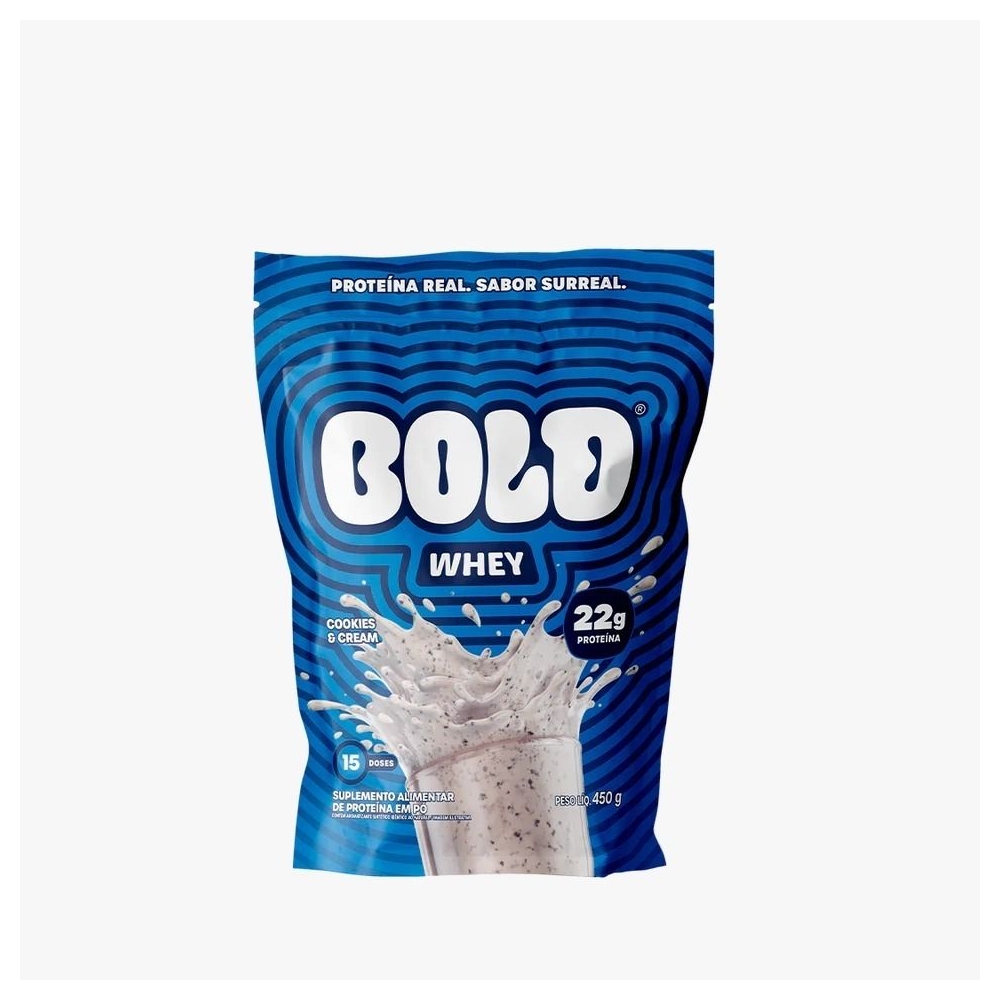 Bold whey cookies e cream 450g