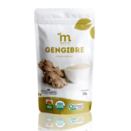 Gengibre em po motivi