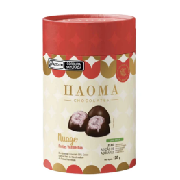 Haoma lata marshmallow de frutas vermelhas