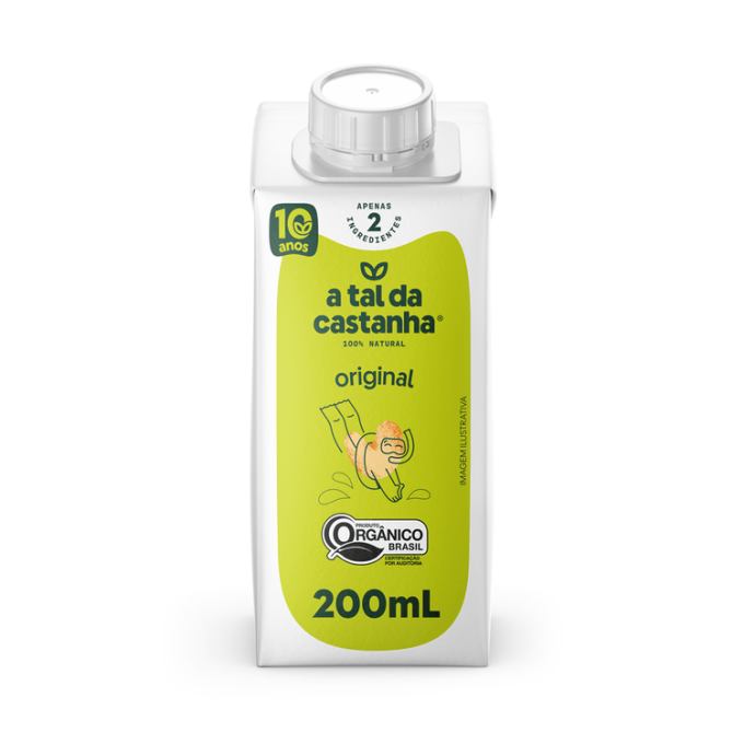 Bebida vegetal original a tal da castanha 200ml