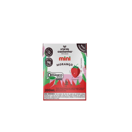A tal da castanha caju c/ morango mini org 200ml