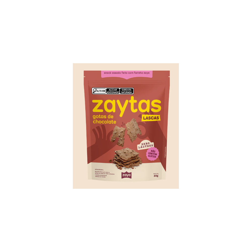 Zaytas com gotas de chocolate