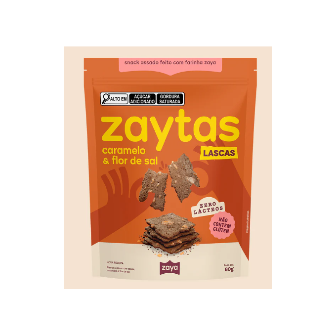 Zaytas caramelo e flor de sal