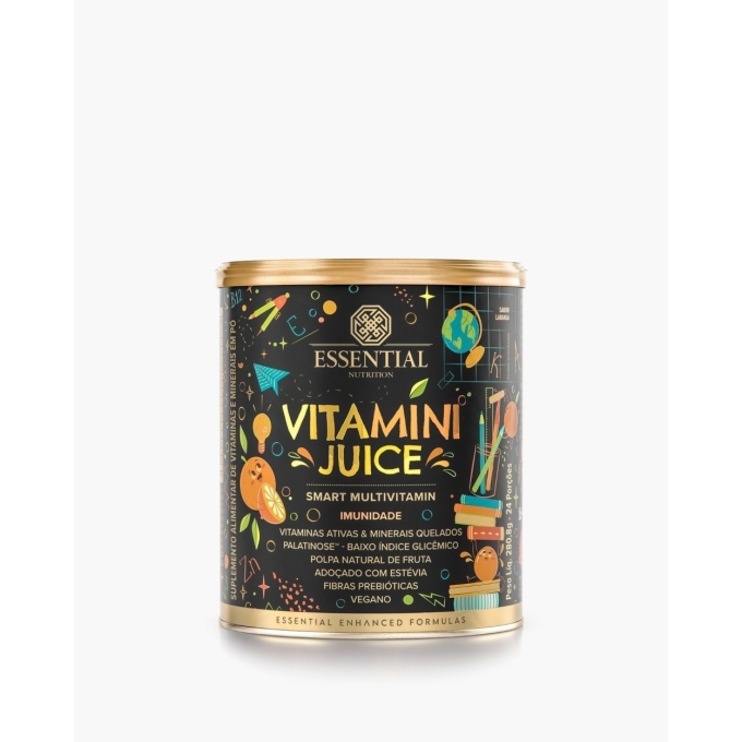Vitamini juice laranja lata essential