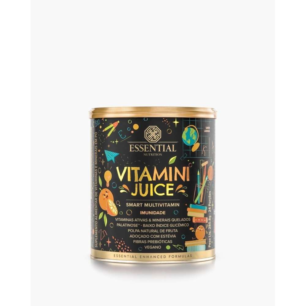 Vitamini juice laranja lata essential