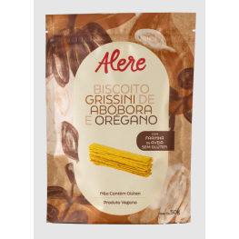 Grissini de abobora com oregano alere