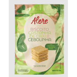 Biscoito biomassa castanha de caju alere 