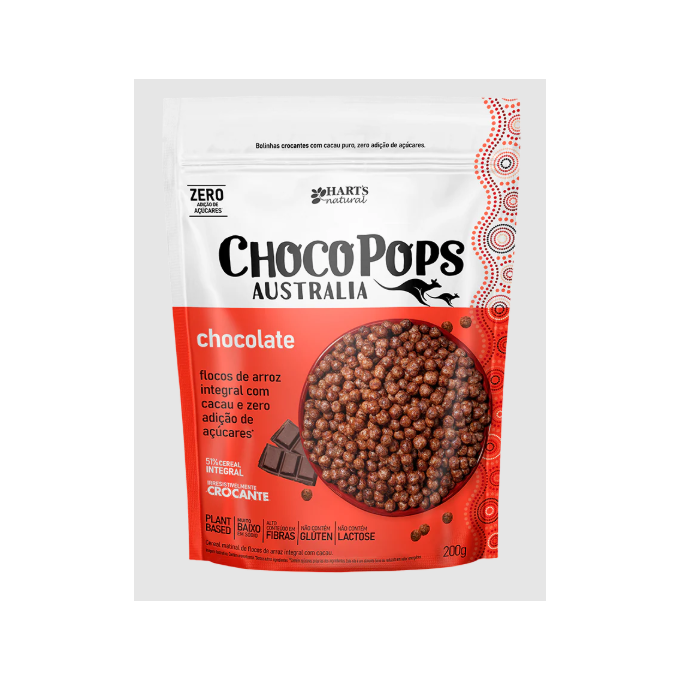 Chocopops harts 200g