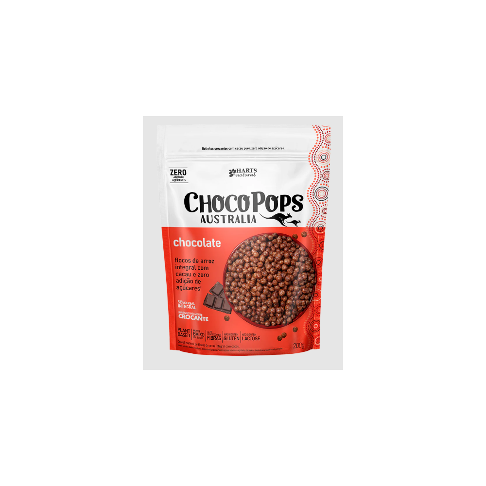 Chocopops harts 200g