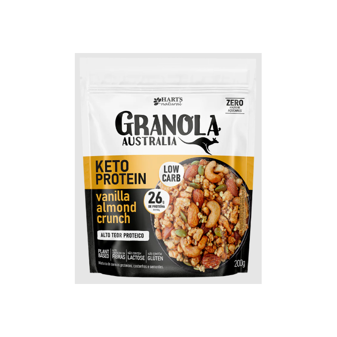 Granola keto vanilla crunch harts