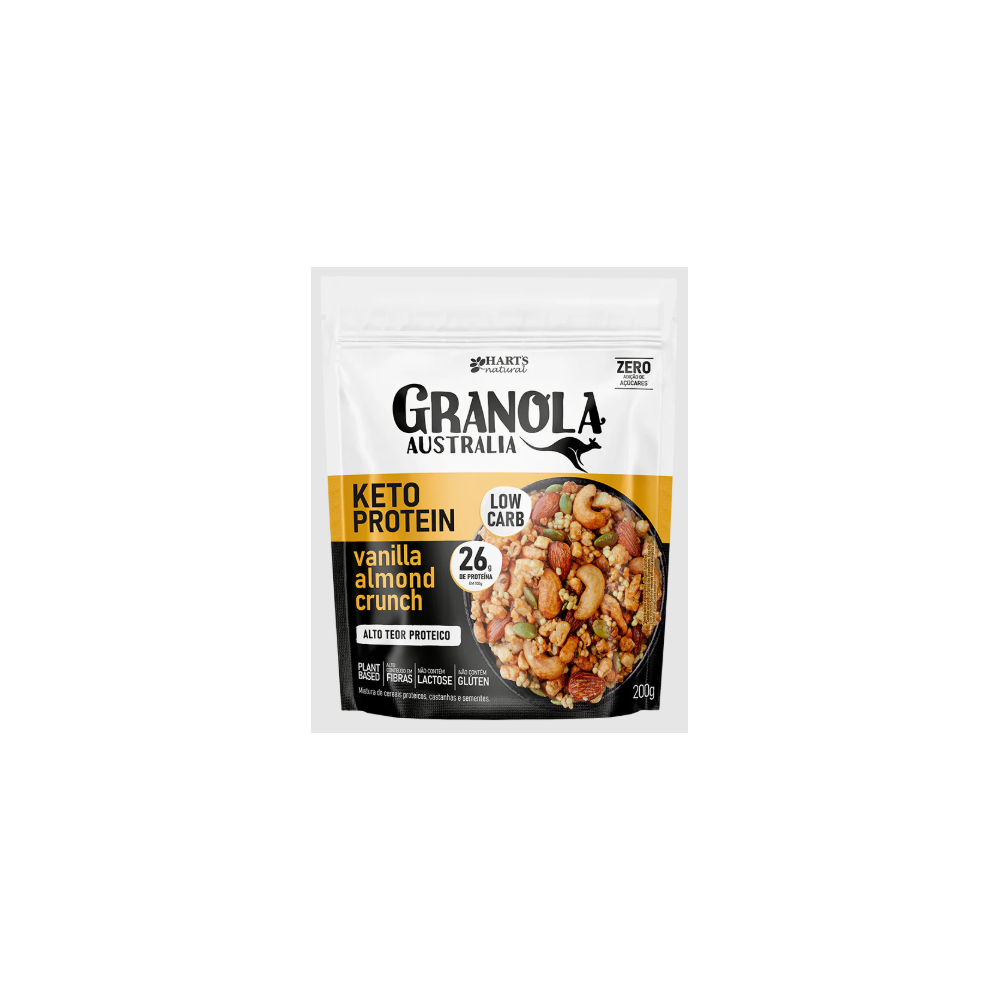 Granola keto vanilla crunch harts