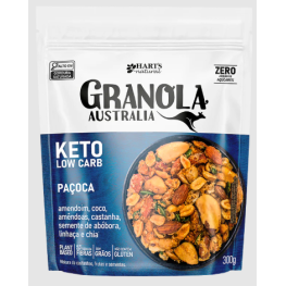 Granola  low carb keto pacoca harts