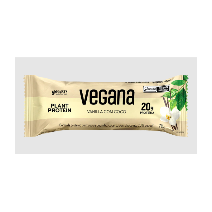 Barra vegana vanilla coconut harts 