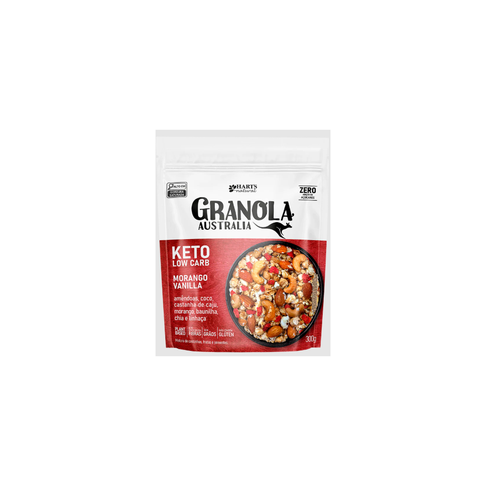 Granola australia keto morango 300g